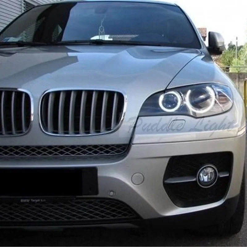 Автомобильные светодиодные хлопковые фары ангельские глазки для BMW E46 лампа без