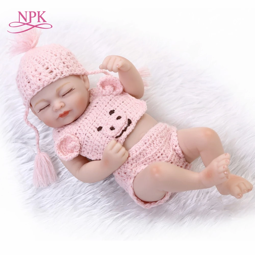Кукла NPK reborn с мягким настоящим нежным прикосновением очень милая виниловая 10
