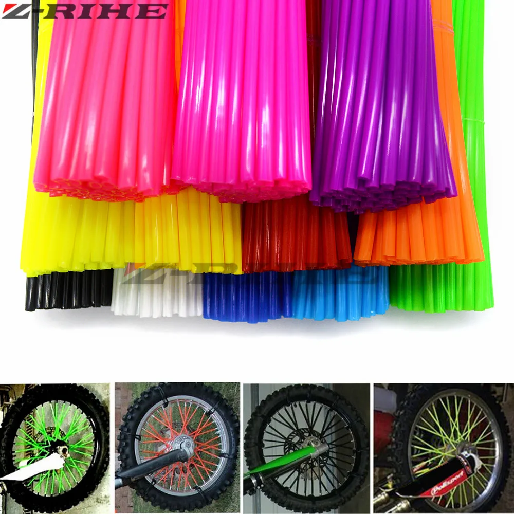 Защитные чехлы на спицы для мотокросса KAWASAKI z800 tmax 250 85 SX 17/14 65 SUZUKI XR650L cbr1000r r3|kawasaki