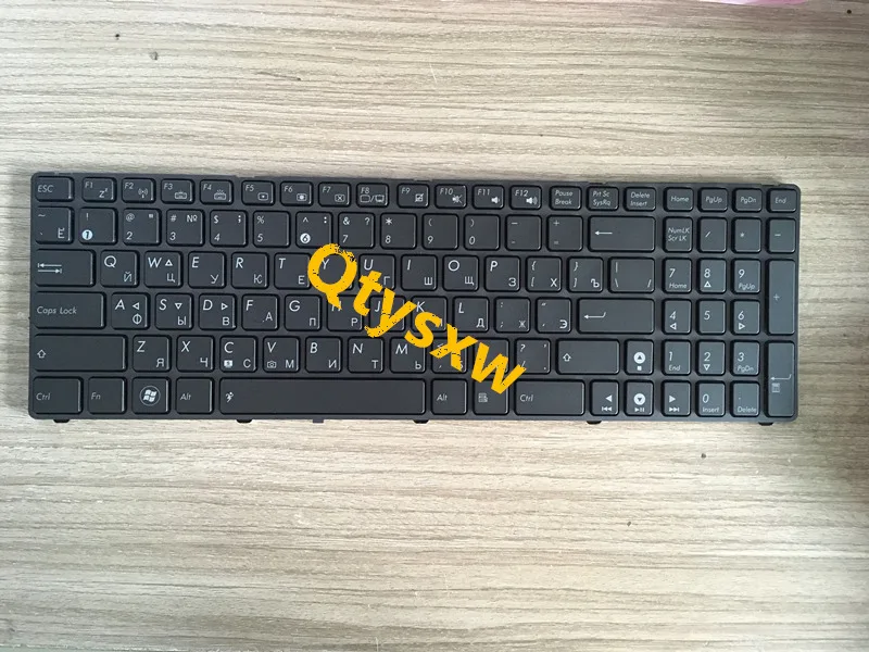 100% новая Русская клавиатура для ноутбука ASUS G51 G51J G51V G53 G53JW G60 G60J G72 G73 N61 серого и