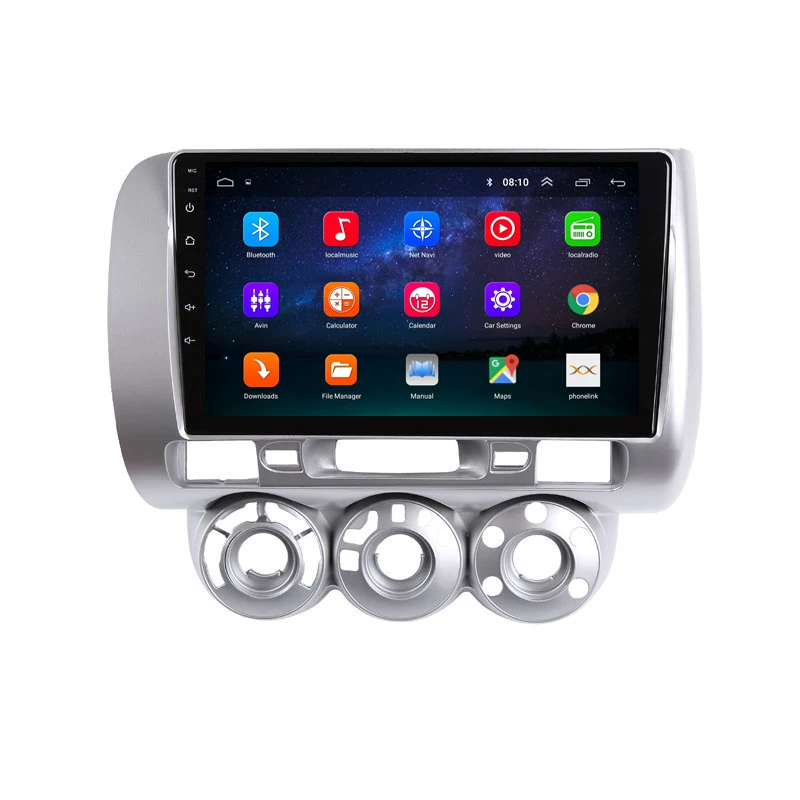 9 &quot2.5D IPS Android 8 1 автомобильный DVD мультимедийный плеер GPS для honda Fit jazz 2004 2005 2006 2007