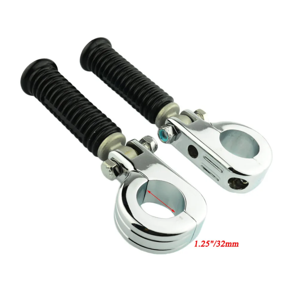 Подножки для мотоцикла 1 25 дюйма 32 мм с креплением Harley Sportster Softail Suzuki Yamaha Honda GoldWing