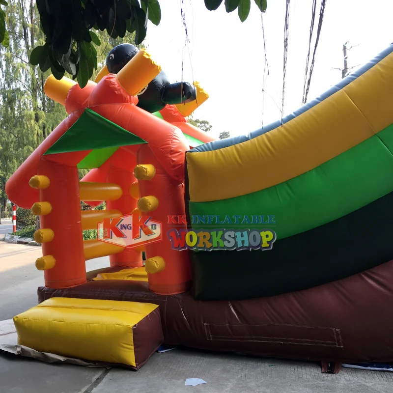 Безумно Веселые оборудует надувные лев горки аттестованный CE большие сухой