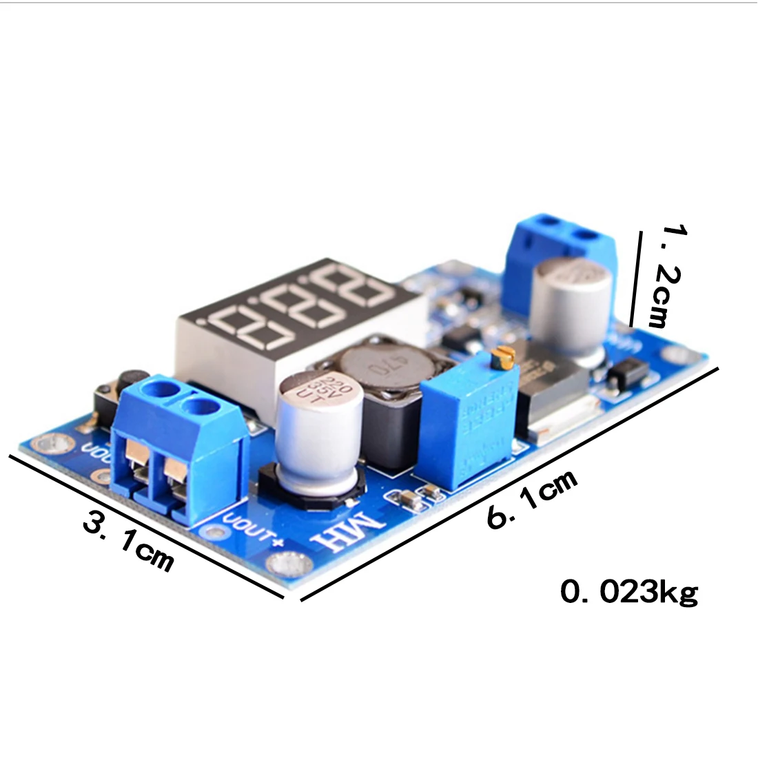 DC понижающий модуль LM2596 DC/DC 4 0 ~ 40V до 1 25 37V Регулируемый регулятор напряжения