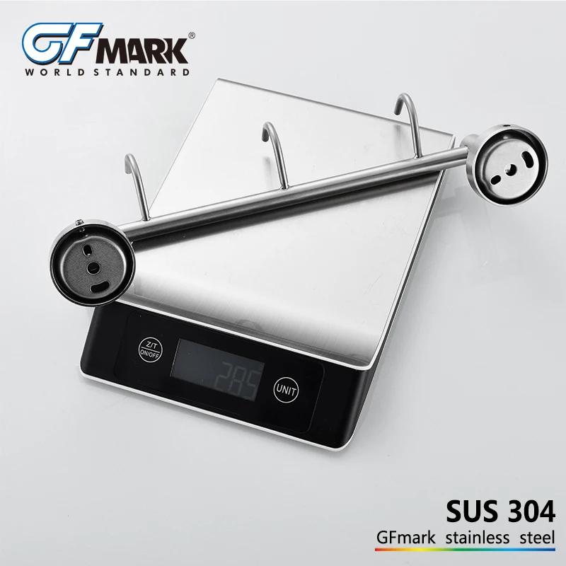 Настенный крючок GFmark SUS304 аксессуары для ванной комнаты из нержавеющей стали