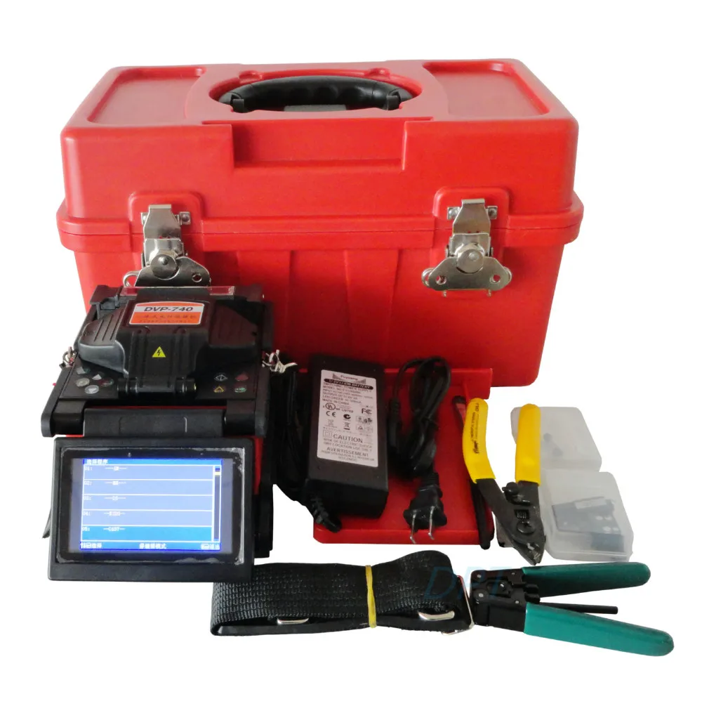 

DVP-740 Fiber Optic Core To Core Alignment Fusion Splicer 0.02dB Splice Loss With 5 Languages