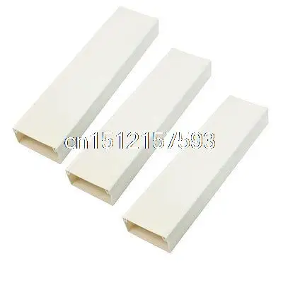 

3 шт. пластик 1 1/2 "x7/16" x 6,1 "шнур воздуховоды крышка провода управления кабель Raceway