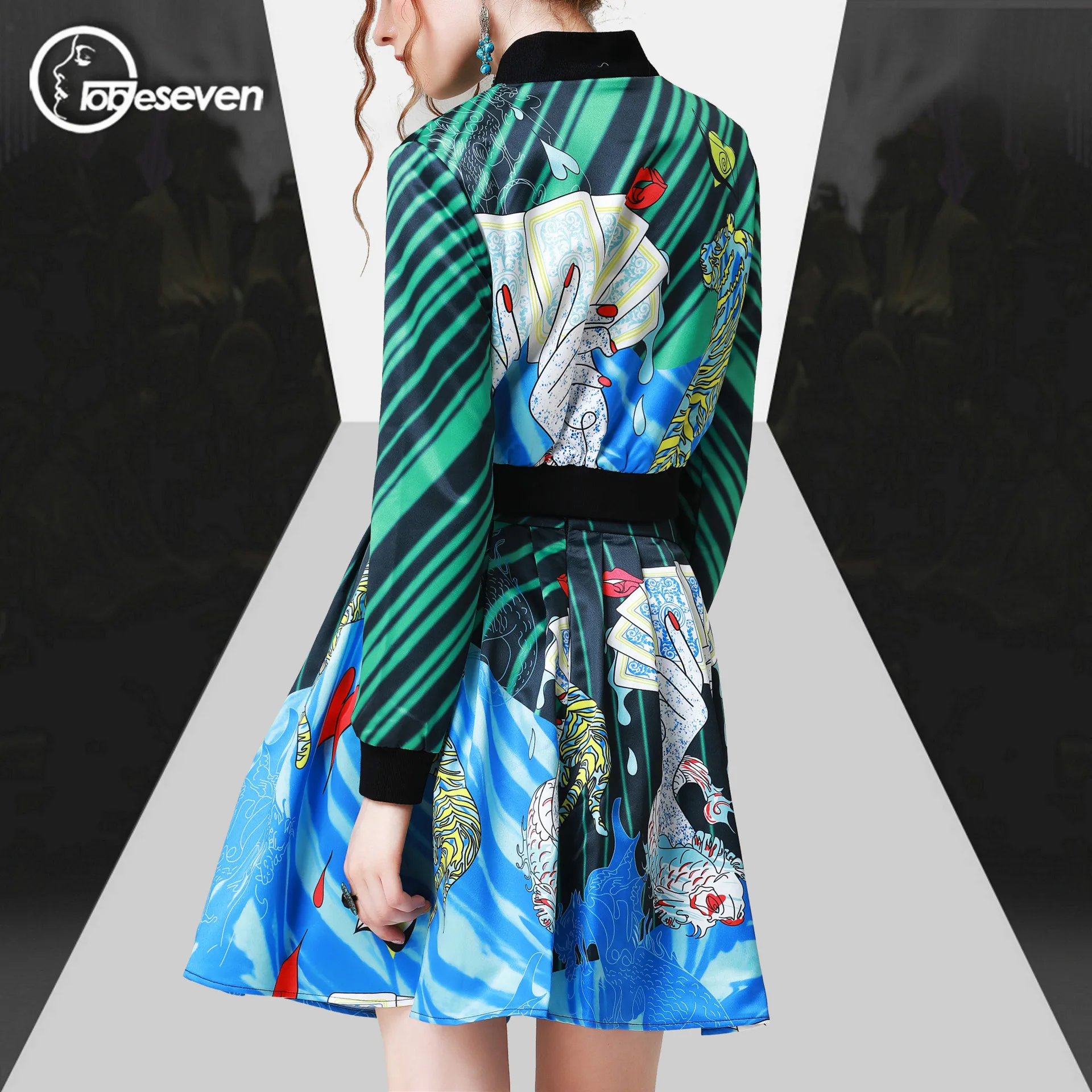 Лидер продаж Для женщин Наборы для ухода за кожей Осень новинка 2017 года принтом