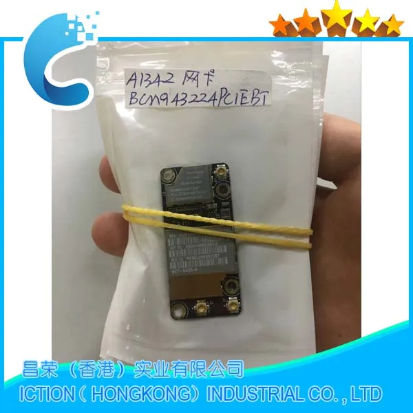 Оригинальная карта BCM943224PCIEBT с поддержкой Wi Fi и Bluetooth для Apple MacBook 13 дюймов A1342 2009 2010