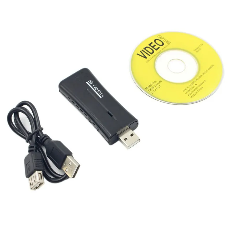 Мини Портативная Карта видеозахвата USB 2 0 порт HD 1 способ HDMI 1080P для компьютера Windows