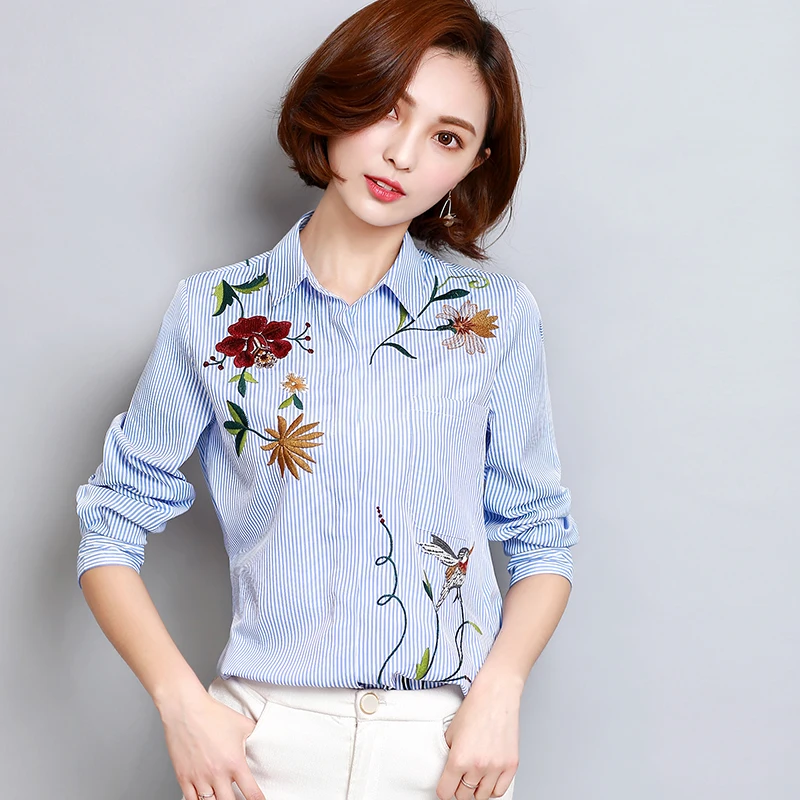 2018 новые весенние большого размера корейский Для женщин тонкий корпус блузка Топ