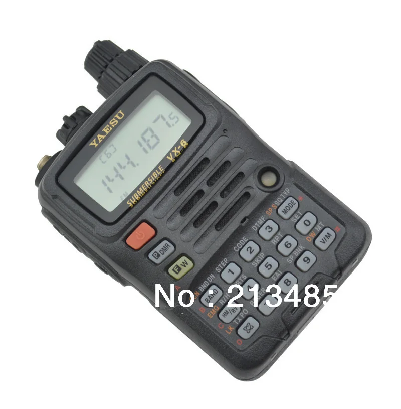 Yaesu VX-6R 144/430Mhz Submersible Dual Band 5W FM Transceiver 100% NEW Original Two way radio | Мобильные телефоны и