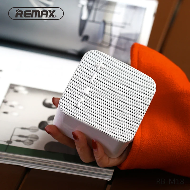 REMAX Portable Bluetooth Speakers Mini Wireless Speaker AUX MIC Parlante HIFI Loudspeaker 4.2 Lautsprecher Bass M18 | Электроника