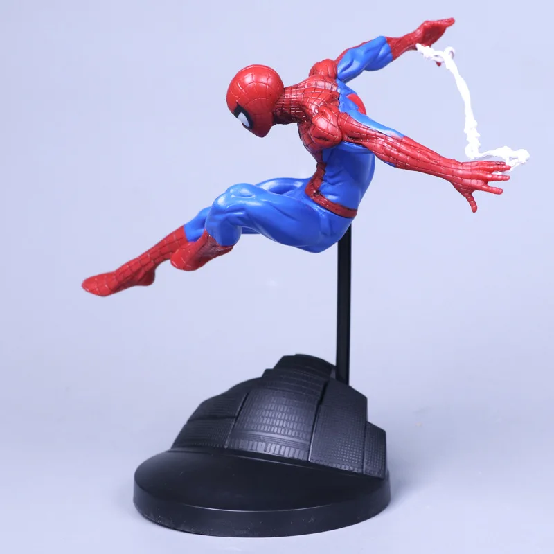 2 вида цветов Мстители Человек паук аниме игрушки моделирование фигурка супер