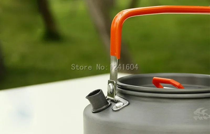 Огненный клен праздник 4 Кемпинг горшок набор 1014 г 4-5 человек Портативный Столовые приборы Открытый Пикник Кухонная Посуда твердый алюминий