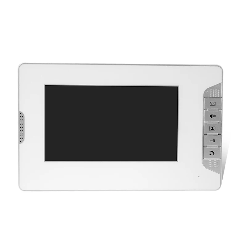 7 дюймовый TFT цветной видеодомофон видео монитор экран Внутренняя станция без ИК