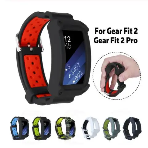 50 шт. часы с силиконовым браслетом, сменный ремешок для samsung gear Fit 2 Pro/Fit2 Pro R365, ремешок, браслеты