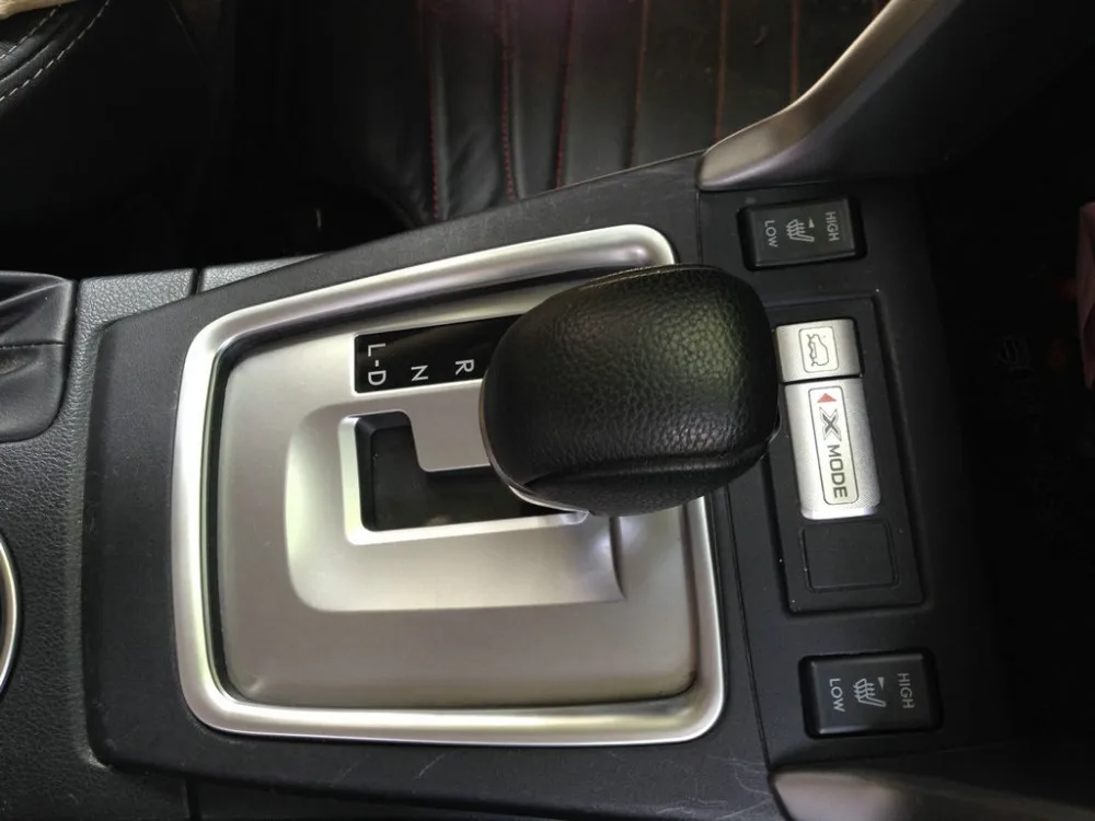 WELKINRY крышка автомобиля для Subaru Forester SJ 2013 ABS chrome stick шестерни сдвиг уровня база пьедестал отделкой