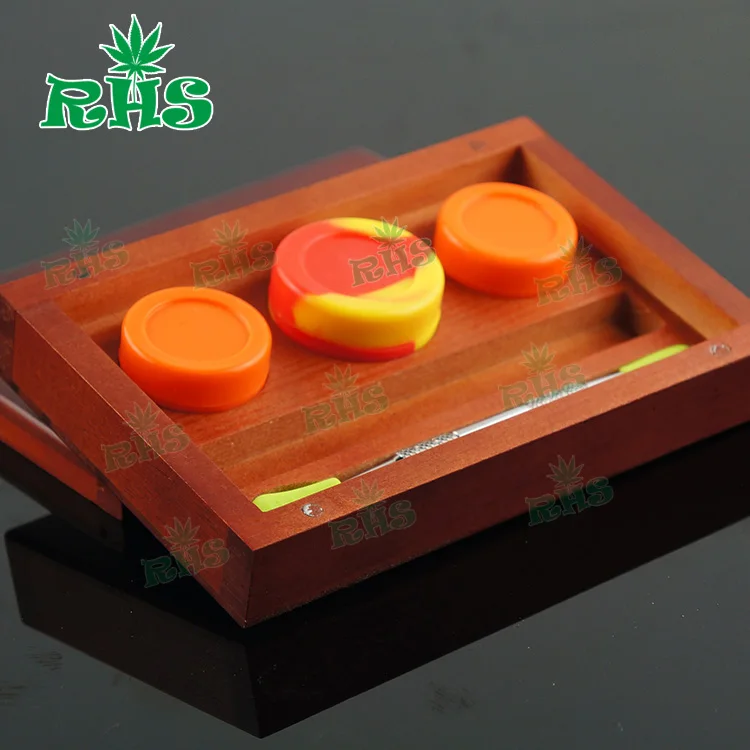 17 мл маленький силиконовый индивидуальный контейнер для банок воск с dab