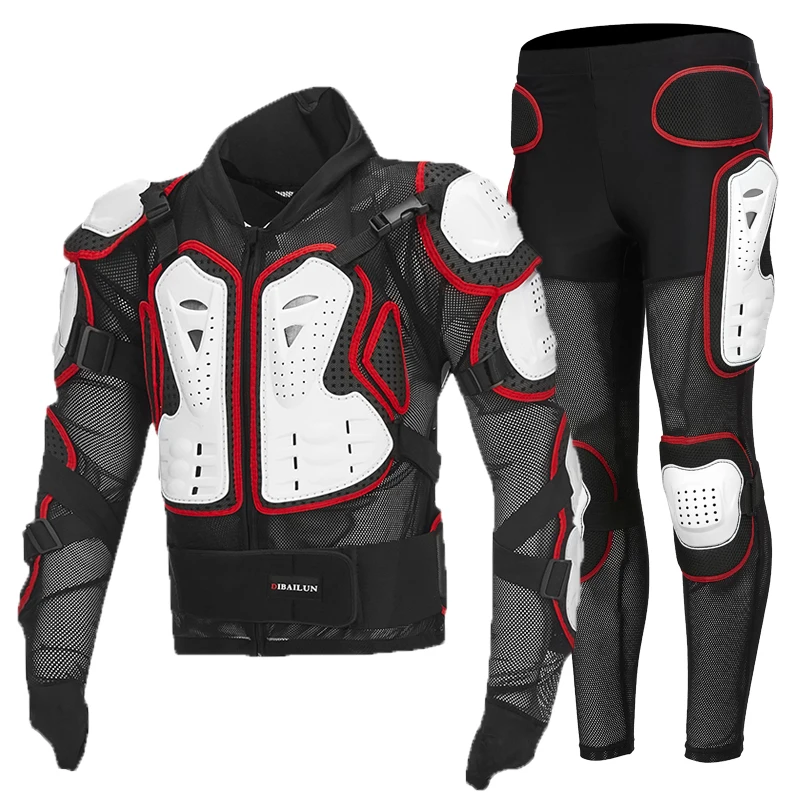 Доспехи для мотокросса MX Armor+ geards длинные штаны защита для мотоцикла Armour Racing Back протектор
