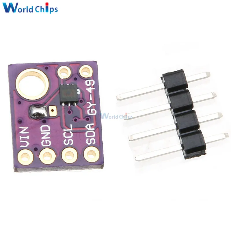 GY-49 MAX44009 модуль датчика окружающего света для Arduino с 4P Pin Header Module | Электронные