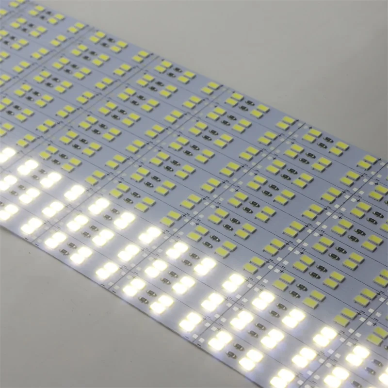 

SZYOUMY Double Row 100CM 144 LED 5730 SMD Non Waterproof Hard Rigid Strip Cabinet Bar Light DC 12V Led Rigid Strip