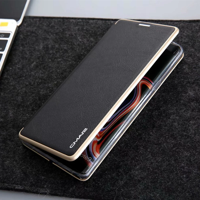 Чехол-подставка для телефона Note 9 для samsung Galaxy S7/S7 edge, магнитный мягкий чехол-книжка из искусственной кожи для samsung S8 S9 plus Note 8