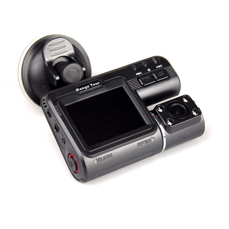 Диапазон Tour Двойной объектив Видеорегистраторы для автомобилей Камера