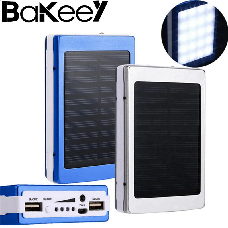 Хорошее качество Bakeey 5x18650 Двойной USB солнечной энергии кемпинг фонарик 20000 мАч батарея чехол банк питания коробка 3 цвета