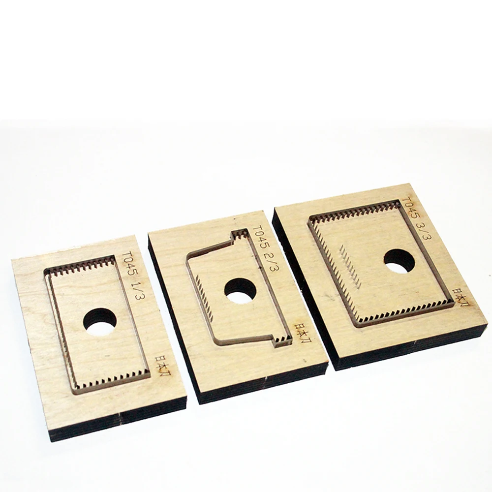 3pcs/set leather craft template cutter card holder bag set hand punch knife mould hole punches tool deri el aletleri | Дом и сад