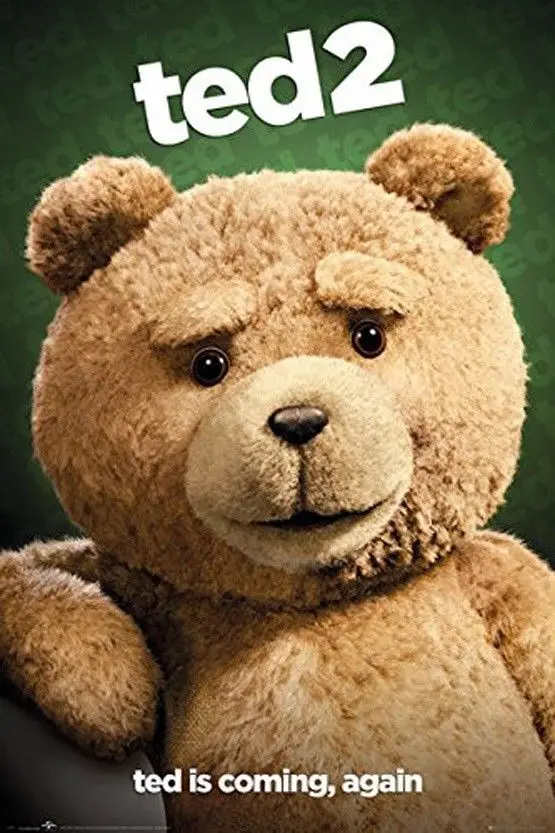 

Home Decor Ted 1 - Movie-Silk Art Poster Wall Sticker Decoration Gift