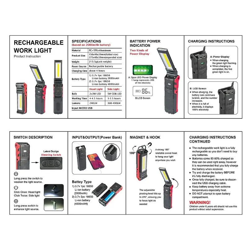 COB         USB