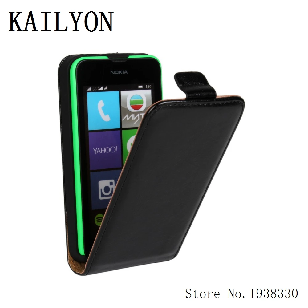 Kailion для Nokia Lumia 530 N530 Вертикальный флип-чехол мобильный телефон сумка кобура