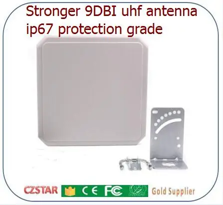 strong antenna cable Ходовые тележки гоночная Система синхронизации с дальним диапазоном uhf rfid считыватель impinj r2000 чип поддерживает тег RSSI 500 метки считывание анти-столкновения - Цвет: strong antenna cable