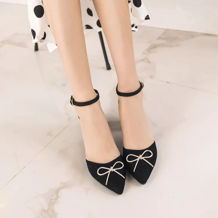 Big Size 11 12 13 14 15 16 17 high heels sandals women shoes woman summer ladies Baotou pointed high-heeled | Обувь