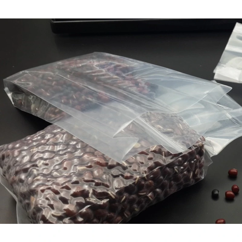 10 шт./упак. прозрачный пищевой вакуумный пакет гармошка Карманный рисунок Бобы