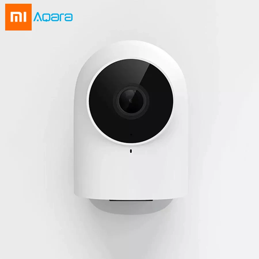 Оригинальный Xiaomi Aqara 1080 P Smart Камера G2 шлюза версии Zigbee связь IP Wi Fi Беспроводной