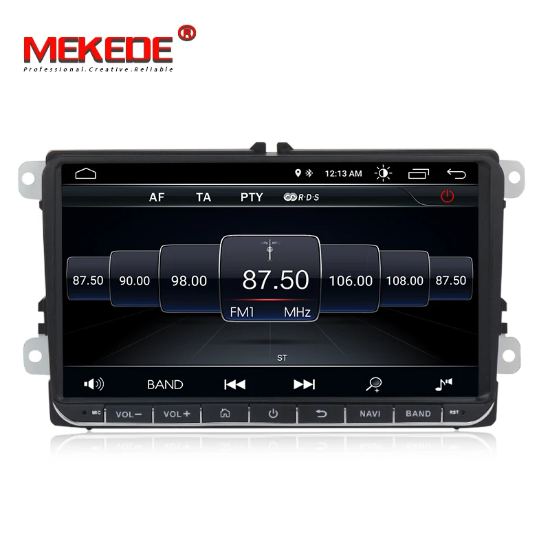 Самая низкая цена онлайн! MEKEDE android 8,1 Автомобильный gps dvd-плеер для VW Volkswagen SKODA GOLF 5 Golf 6 POLO PASSAT B5 B6 JETTA TIGUAN