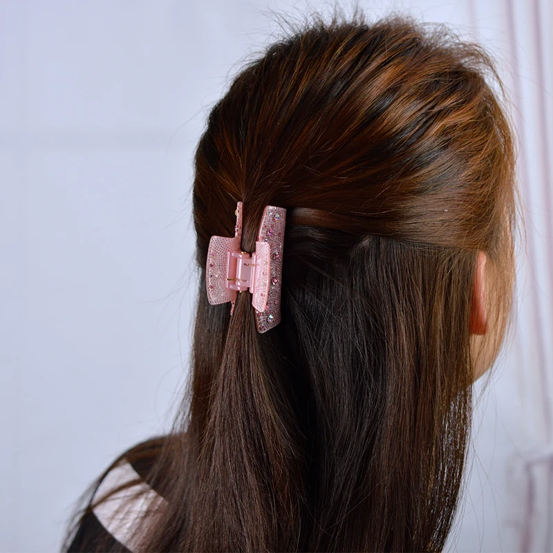 Женские аксессуары для волос 2016 Новая Мода стразы заколка из ацетата с