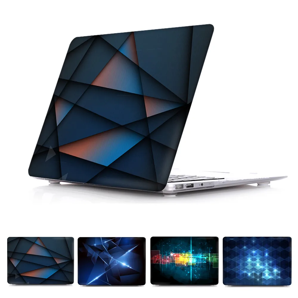 Чехол для ноутбука 3 в 1 с технологией Network принтом деловом стиле (10 шт.) Macbook Air 13 Pro 15