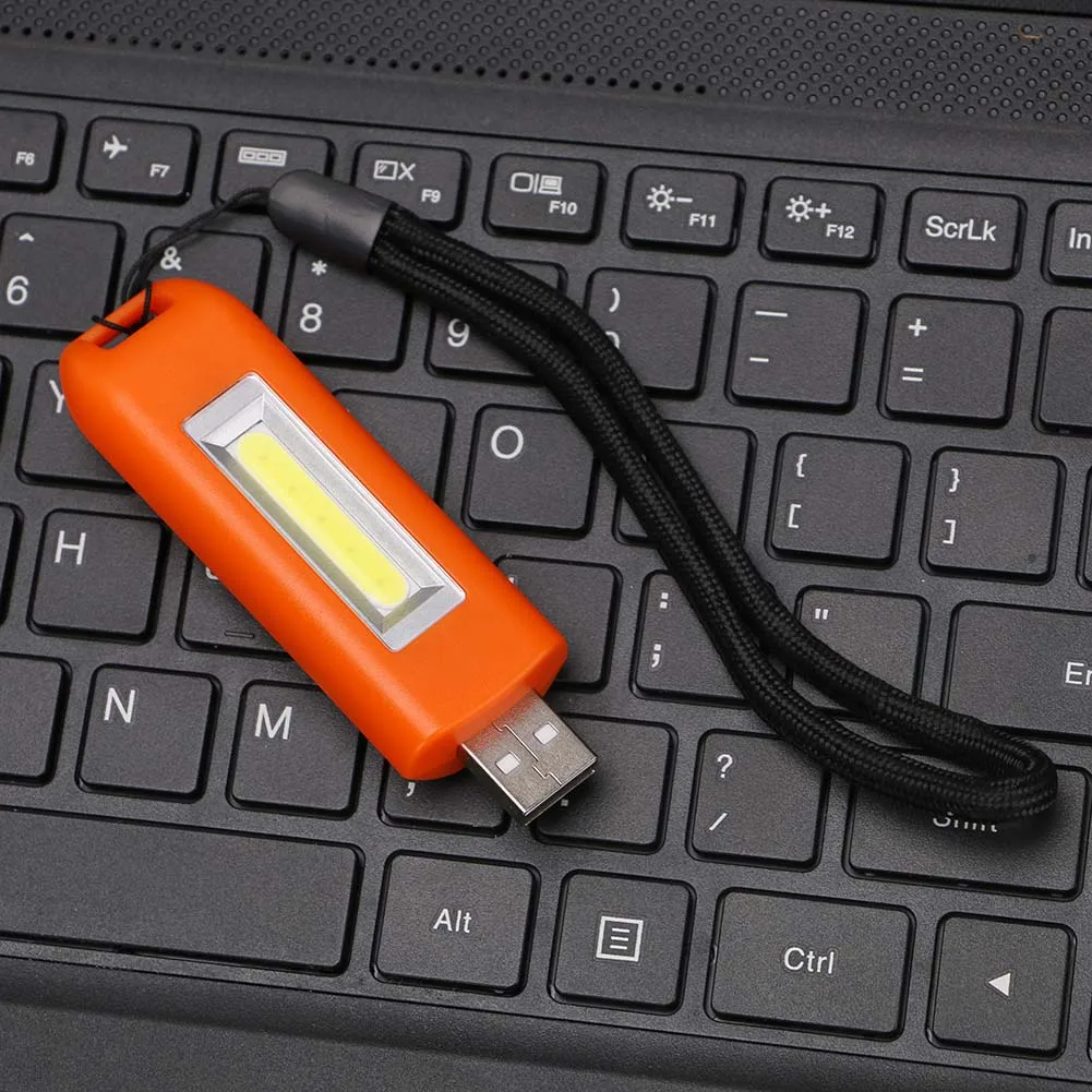 Лидер продаж 3 режима USB Перезаряжаемый Мини рабочий светильник COB светодиодный