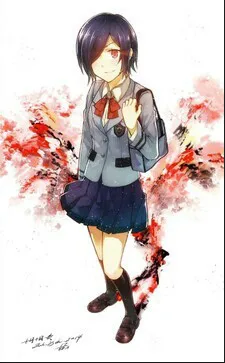 Японская школьная форма Tokyo Ghoul Touka Kirishima маскарадный костюм