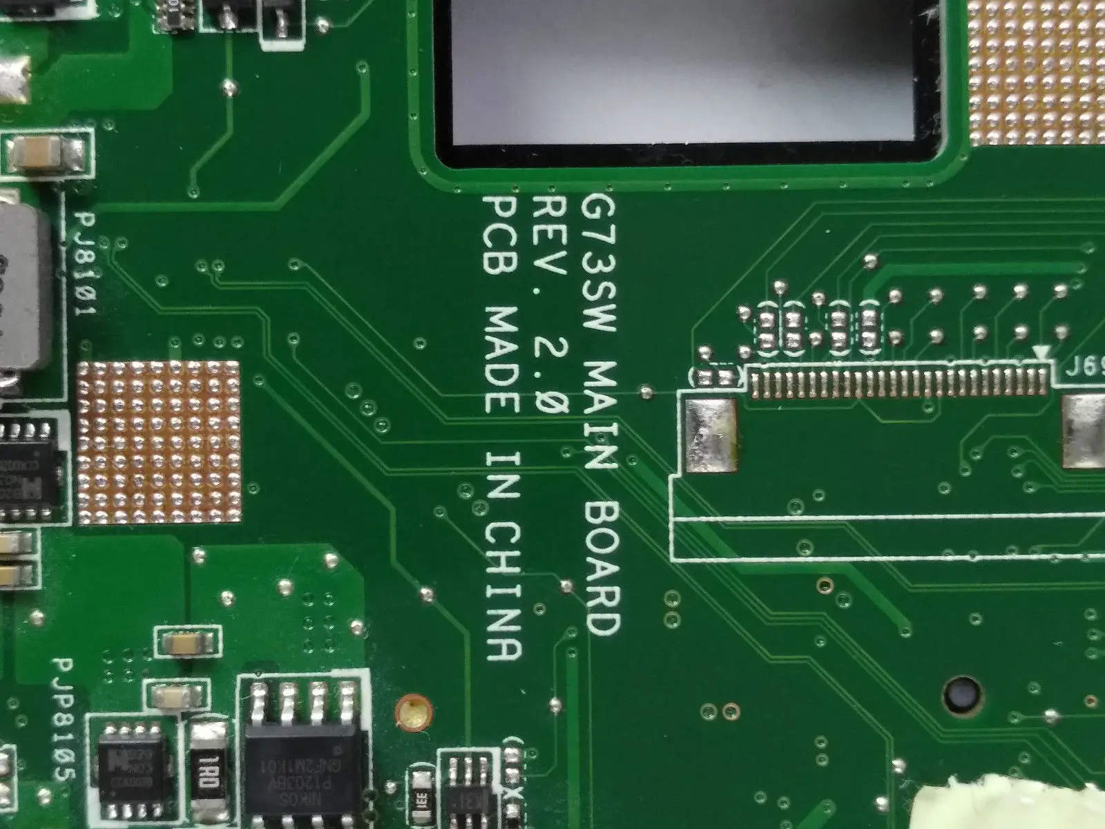 Для For Asus G73SW G73S G73 4 слота 2D REV: 2 0 HM65 100% тестовая материнская плата для ноутбука