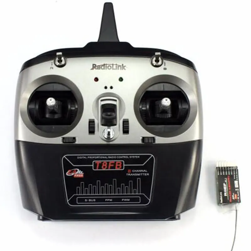 Радиоприемник RadioLink T8FB 2 4 GHz 8ch R8EF Combo Remote Rontrol для радиоуправляемого вертолета DIY RC