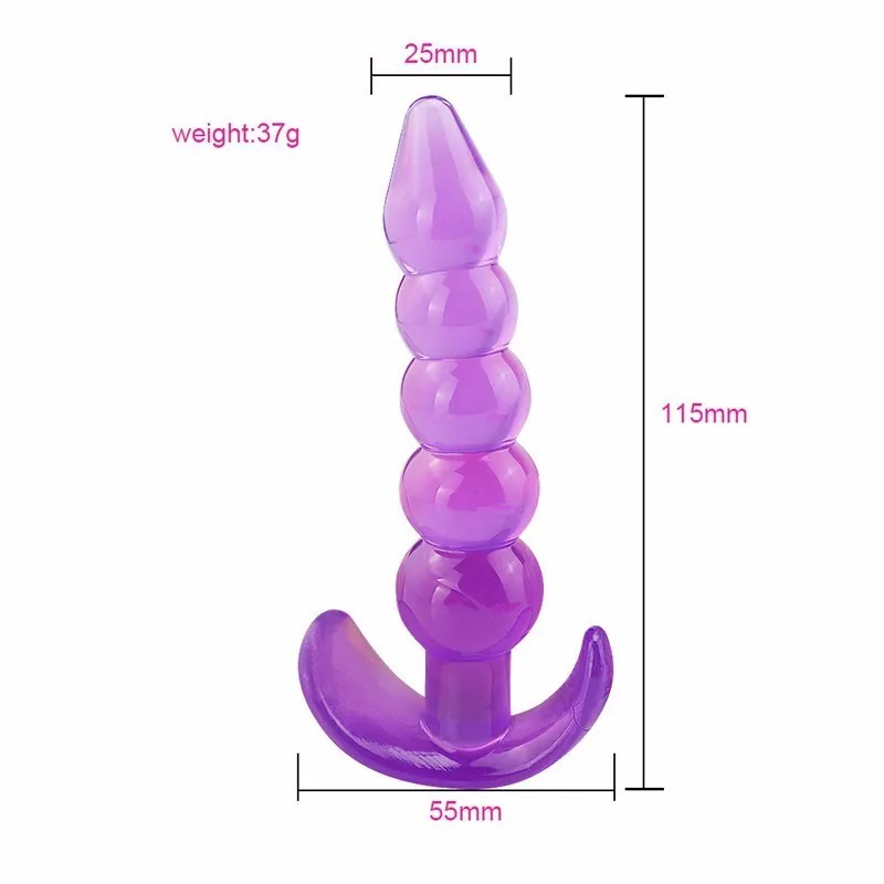 Anal Plug Dildo Vibrator Prostate Massage Beads Butt G Spot Clitoris Stimualtor Bullet Sex Toys for Woman Gay | Красота и здоровье