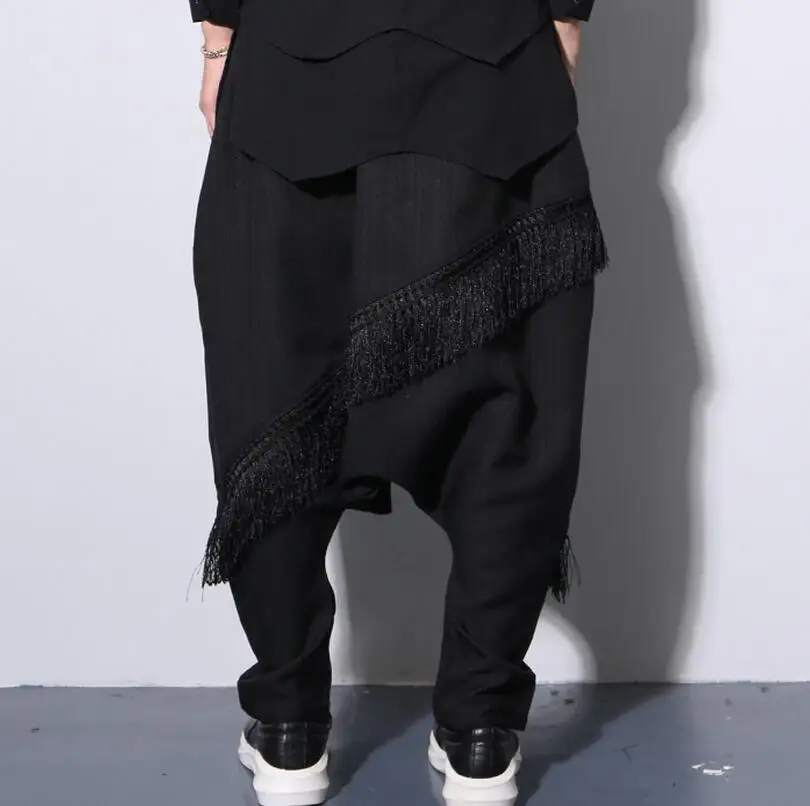 Lager Размер мужские шаровары Бесплатная доставка Мужская певица Корейская версия