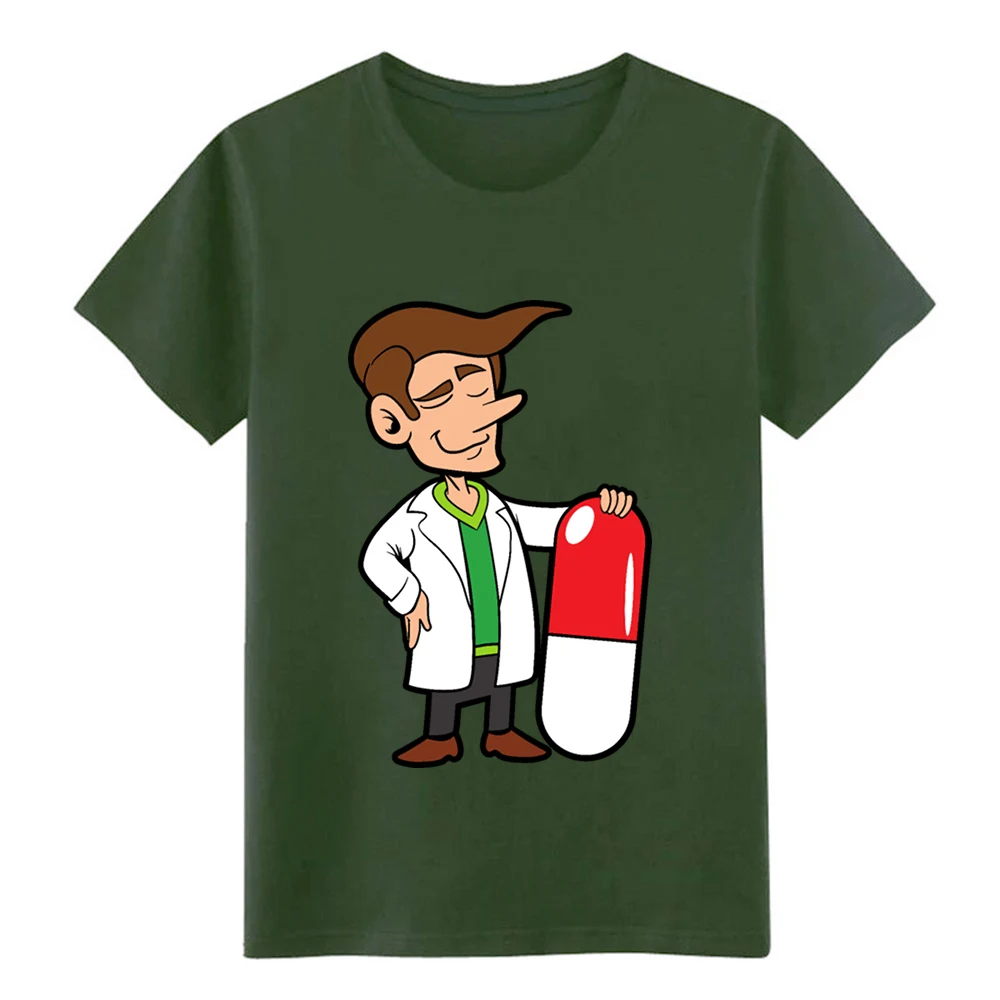 Doctor Pharmacist/Бейсбольная Футболка футболка с круглым вырезом унисекс Повседневная