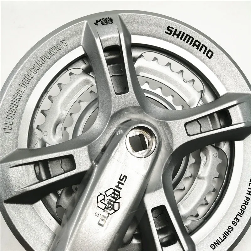 Горных велосипедов SHIMANO турнир FC M171 диаметра окружности болтов (48/38/28Т передняя