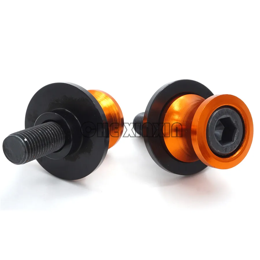 Высокое качество мотоцикл винт M10 стенд винты маятник Катушки слайдер для Kawasaki Z250