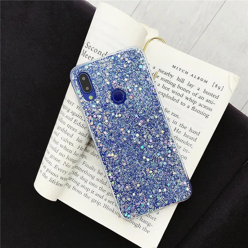 Чехол с блестками для Xiaomi Mi 9 8 Mi8 Mi9 SE A2 Lite 8SE силиконовый чехол кристаллами и Redmi 5 Plus